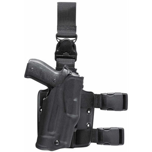 Safariland Model 6355 ALS Tactical Level I Retention Holster with Quick-Release Leg Harness for Beretta 92F