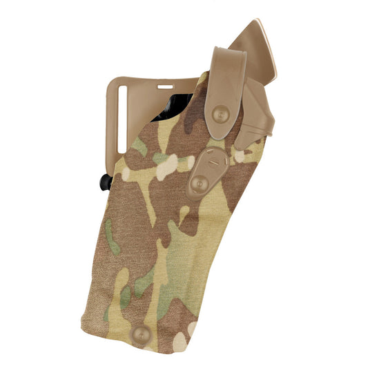 Safariland Model 6360RDS ALS/SLS Mid-Ride, Level III Retention Duty Holster for H&K VP9 w/ Light