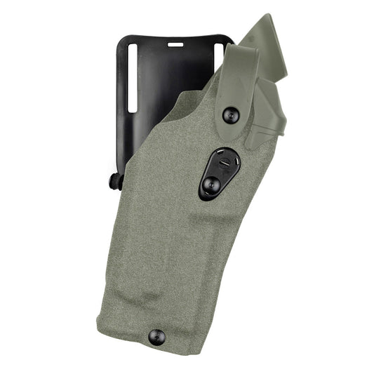 Safariland Model 6365RDS ALS/SLS Low-Ride, Level III Retention Duty Holster for Glock 19 MOS w/ Streamlight TLR-2HL